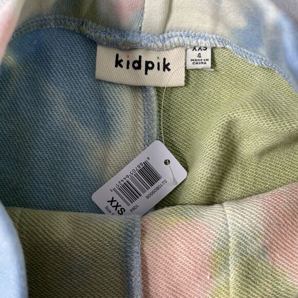 Lot of 2 Kidpik & Disney Pull On Shorts Girls Size 4 Tie Dye Minnie Mouse - Picture 4 of 10